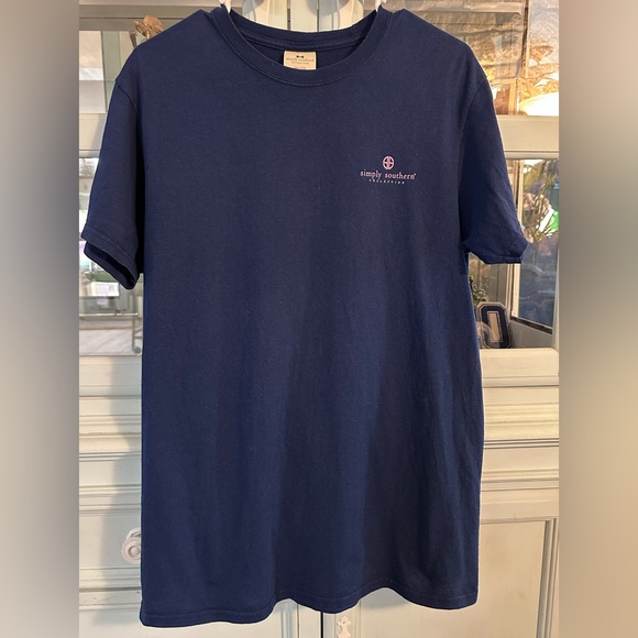 Simply Southern Classic Navy women’s Tee - Picture 1 of 6